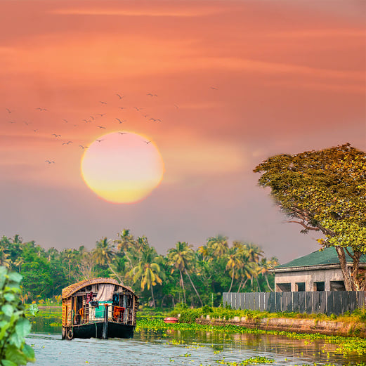 Alleppey Houseboat (Allapuzzah)